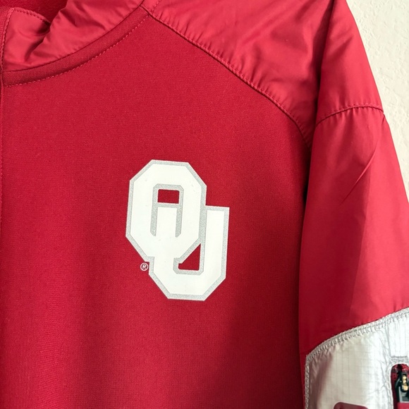 Nike Oklahoma Sooners Quarter-Zip Pullover - size xl - Picture 4 of 8